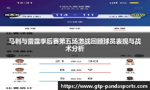 马刺与雷霆季后赛第五场激战回顾球员表现与战术分析 马刺与雷霆季后赛第五场激战回顾球员表现与战术分析